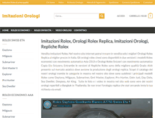 Tablet Screenshot of imitazioniorologi.net